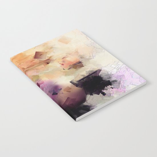 Abstract cubism pattern no. 2 Notebook