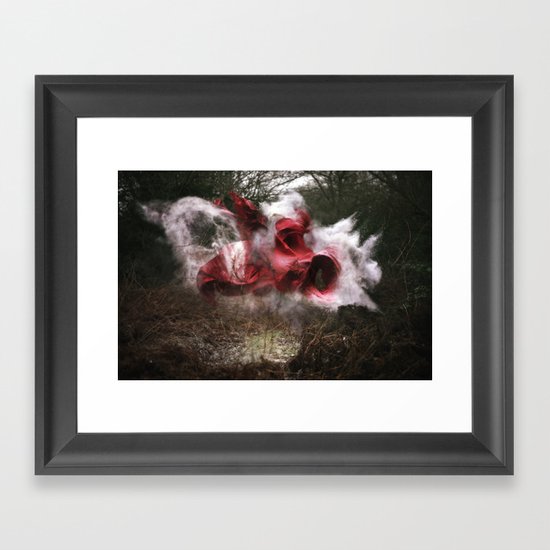 Deliver the Explosion Framed Art Print
