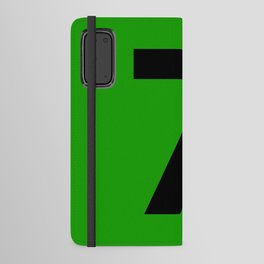Number 7 (Black & Green) Android Wallet Case
