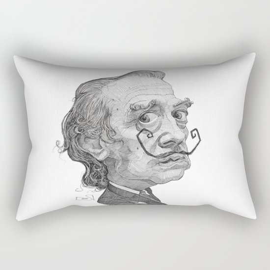 Salvador Dali Rectangular Pillow