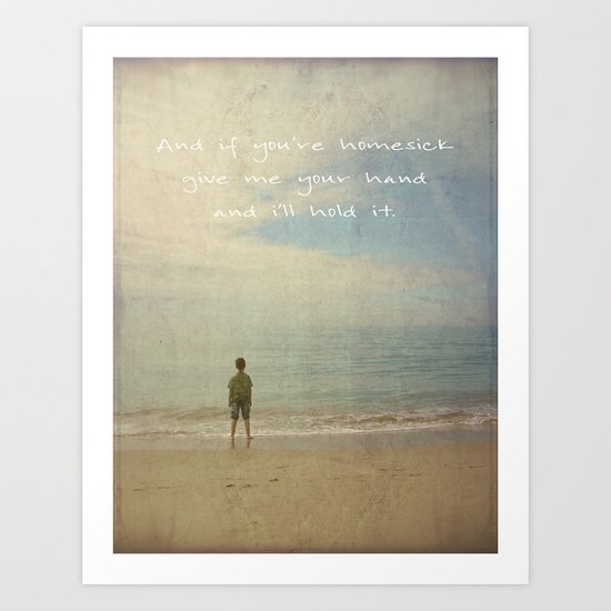 homesick Art Print
