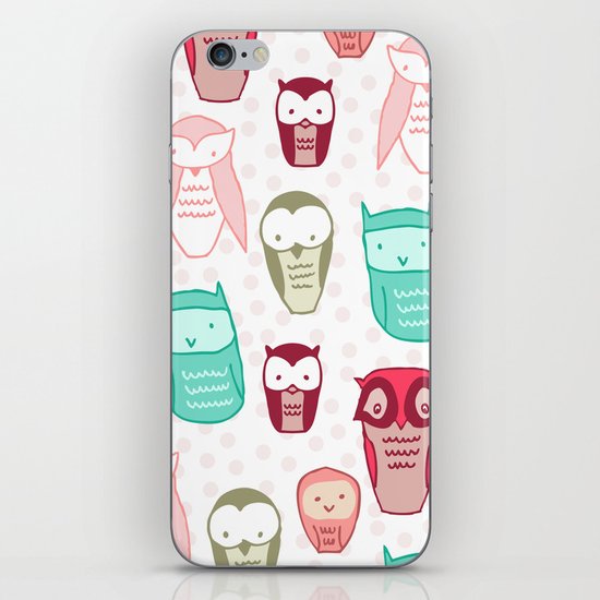Owls iPhone & iPod Skin