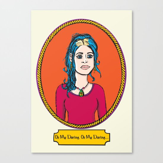Oh My Darling Clementine Canvas Print