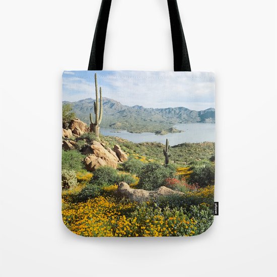 Arizona Blooms Tote Bag