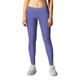 Dark Bluish Purple Solid Color Pairs Pantone 2022 Color of the Year Very Peri 17-3938 TCX - Color Trends Leggings | Colours, Solidcolor, Minimal, Shade, Blue, Modern, Mid Tone, Abstract, Solids, Graphicdesign 