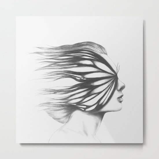 Existence of a Fading Memory Metal Print