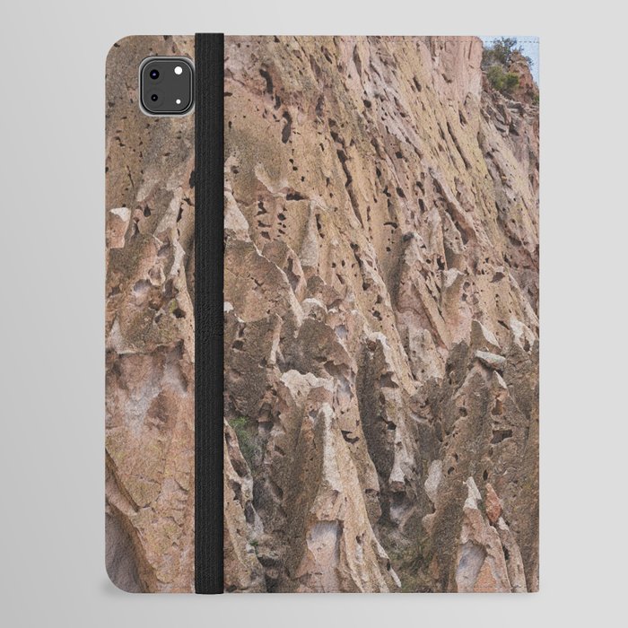 The Cliffs of Bandelier - New Mexico Photography iPad Folio Case