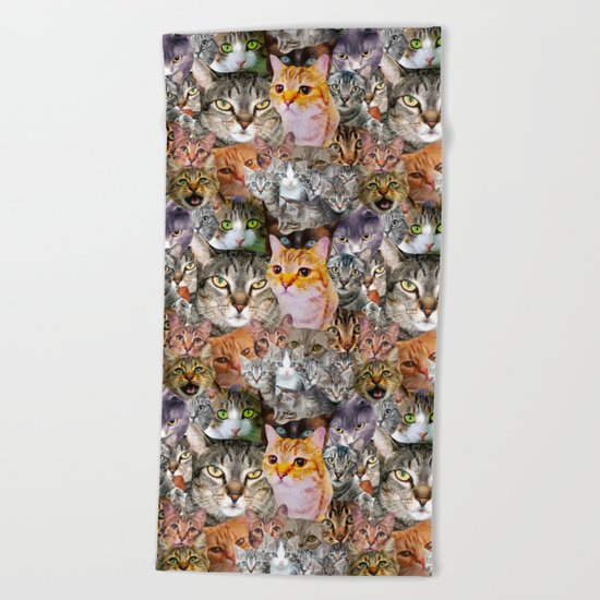 CATS! Beach Towel