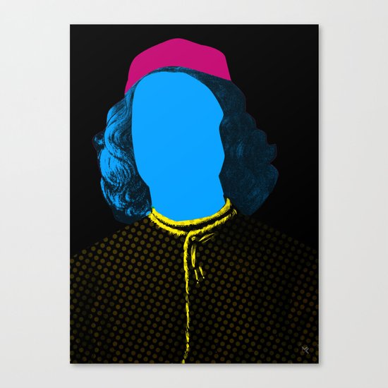 Pop Portrait Disaster 3 Canvas Print
