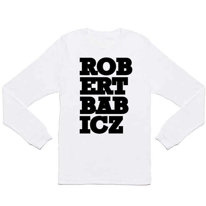 Robert Babicz logo Long Sleeve T Shirt