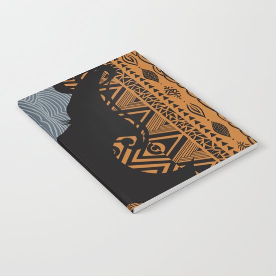 Tribal Dreams by Viviana Gonzalez & Pom Graphic Design Notebook