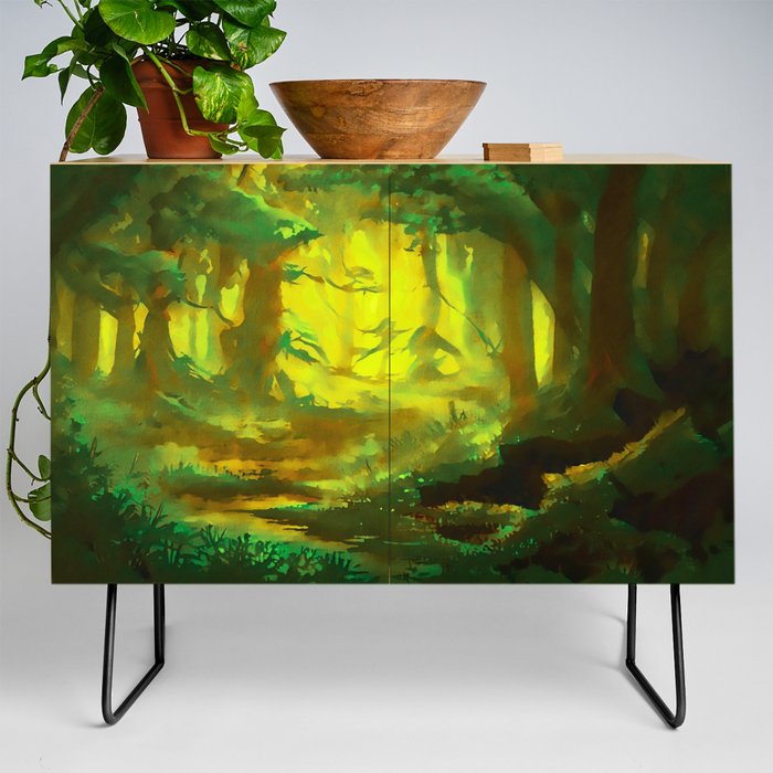Into the Forest of Light Credenza