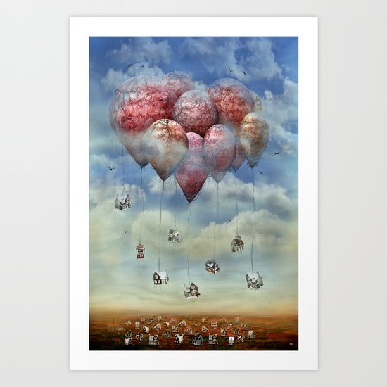 Wir gehen auf die Reise Art Print