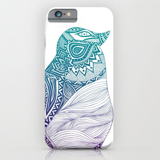 Duotone Penguin iPhone & iPod Case