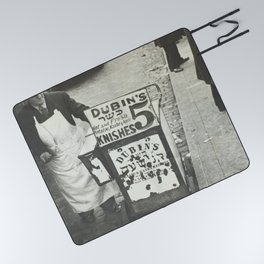 Acme Roto Service - Sidewalk Cafe (1937) Picnic Blanket