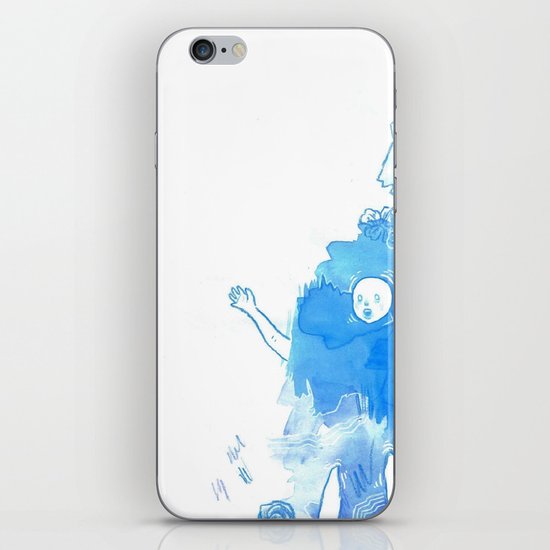 Nostalgia (Cool Colors) iPhone & iPod Skin