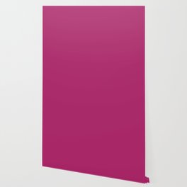 Pantone Orchid Flower pure magenta solid color modern abstract pattern  Wallpaper