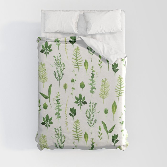 Leaves Duvet Cover