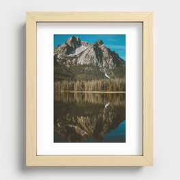 Stanley Lake Recessed Framed Print