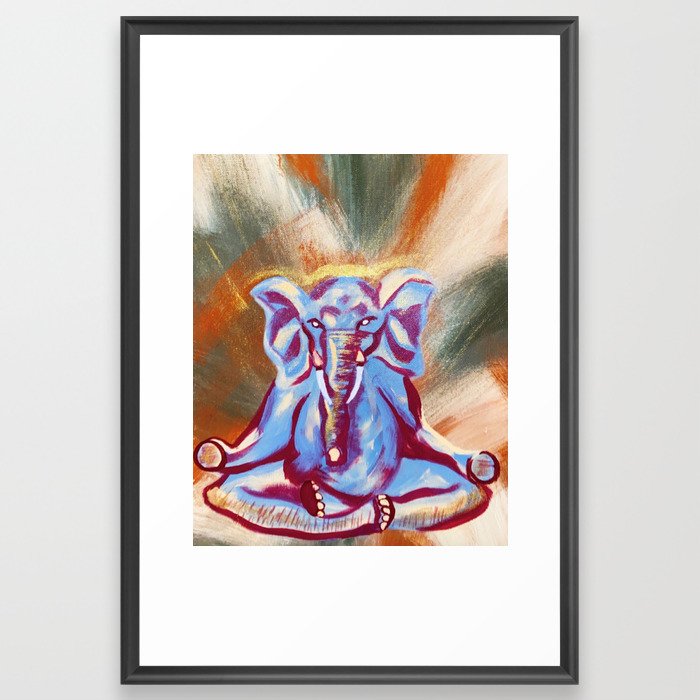 Elephate Framed Art Print