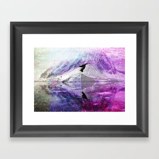 Mirrorself Framed Art Print