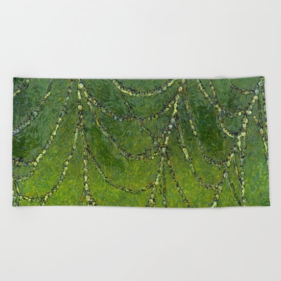 Spiders Web Beach Towel