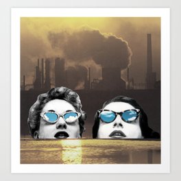 POLLUTION by Beth Hoeckel Art Print
