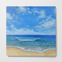 Beach Day 2 Metal Print