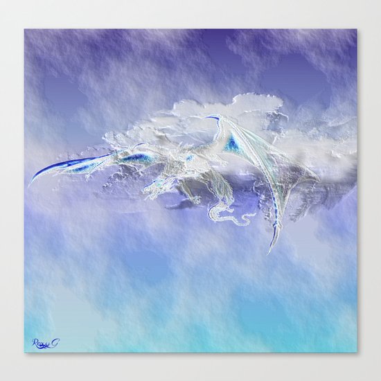 Sky Dragon Canvas Print