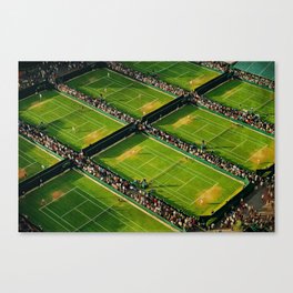 Tennis at Wimbledon Canvas Print