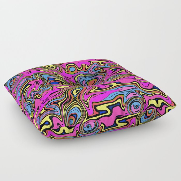 Funky Shapes Floor Pillow