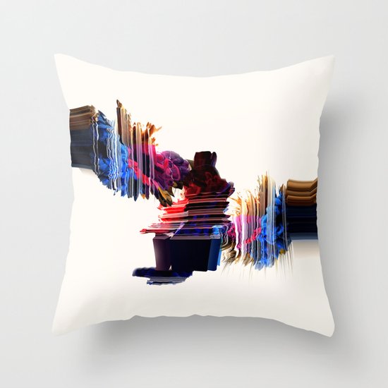 psychedelic Love Throw Pillow
