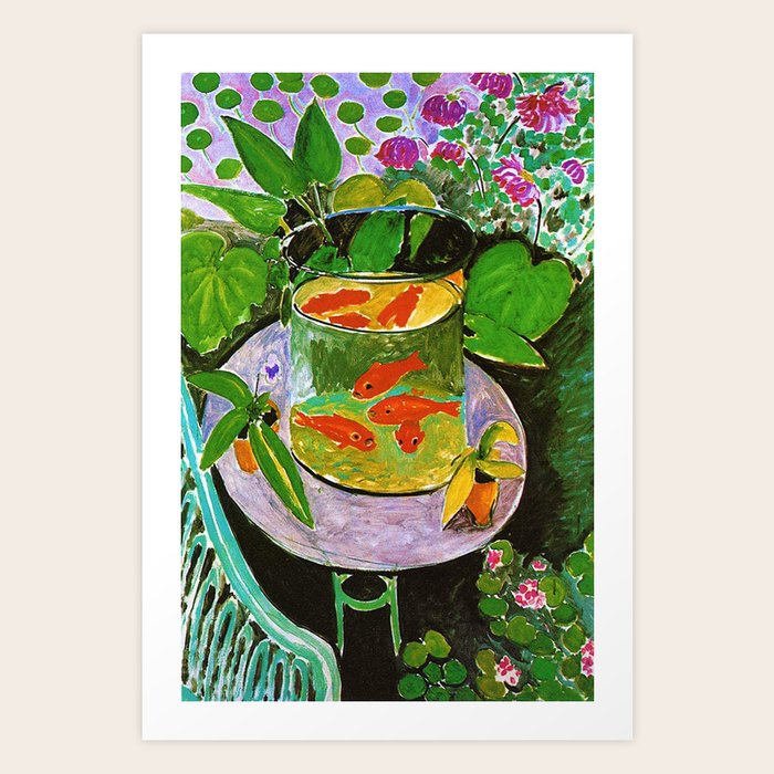 Henri Matisse 【gold fish】 高精細刷特別額装品 Goldfish | Henri