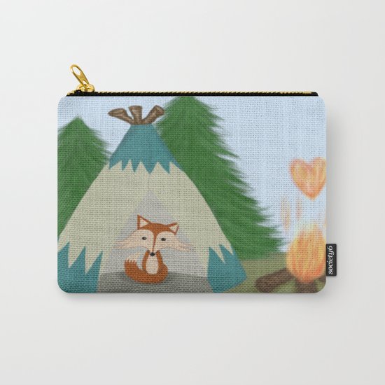 The Lone Fox Carry-All Pouch