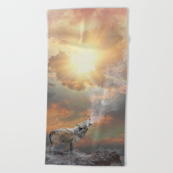 Climb Mountains Not So the World Can See Beach Towel