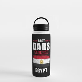 Best Dads are from Egypt Water Bottle