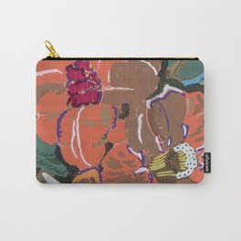 Art Deco Flower pattern 8 Carry-All Pouch