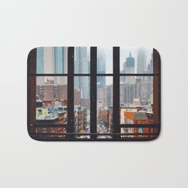 New York City Window Badematte | Abstract, Window, Manhattan, Wanderlust, Brooklyn, Usa, Newyorkcity, Views, City, Collage 