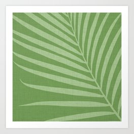 Palm Leaf 5 / Tropical Botanical Series Art Print