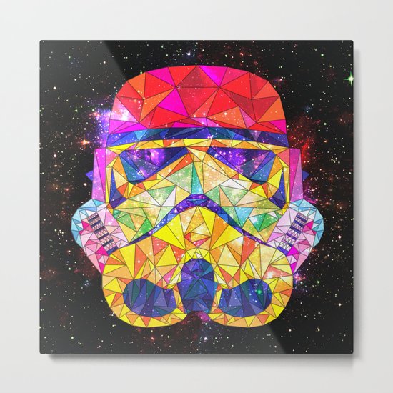 SpaceStorm Metal Print