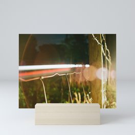 Car lights Mini Art Print