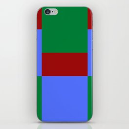 Colorful squares pattern  iPhone Skin