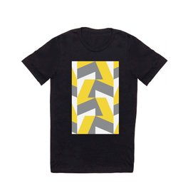 Yellow Arrow Design T Shirt