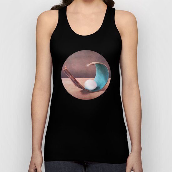 THE WHITE EGG Unisex Tank Top