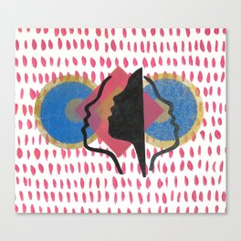 Listen to Black Women #5 Canvas Print