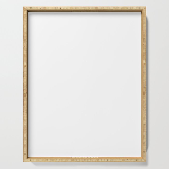 Minimalism 7 Tribute To Malevich White On White Serving Tray By Oldking
