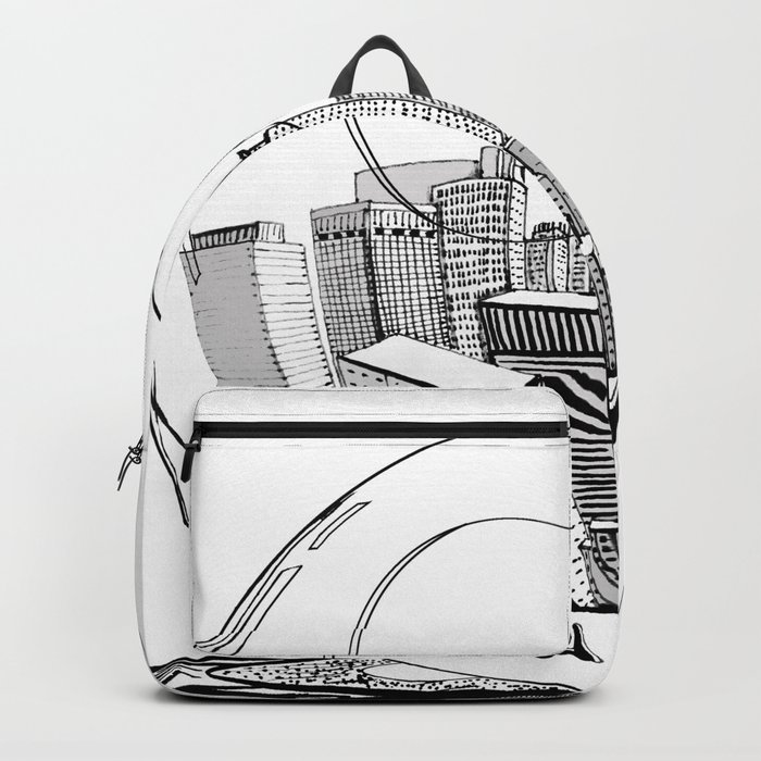 New York Print. Home Decor Graphicdesign Backpack