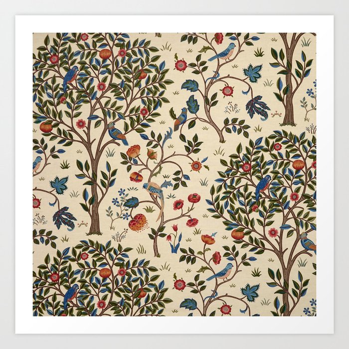William Morris "Kelmscott Tree" 1. Kunstdrucke William Morris "Kelmscott Tree" 1. Kunstdrucke