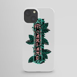 Oakland Fox Theater Sign iPhone Case