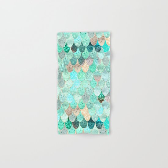 SUMMER MERMAID Hand & Bath Towel